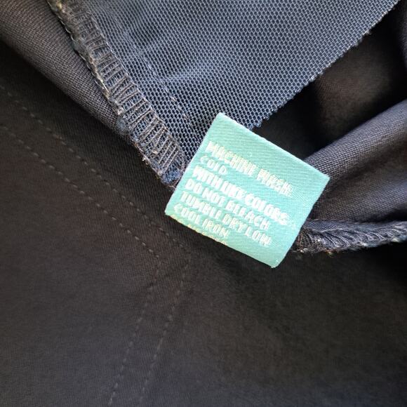 J. McLaughlin Masie Slim tapered Leg Stretch Pull-On Pants Size 12 Navy Blue - Picture 7 of 8